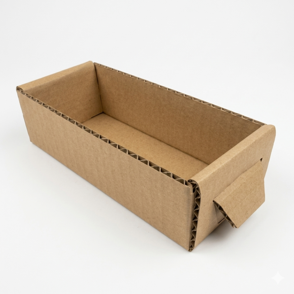 Cardboard Organizer Case with Drawer