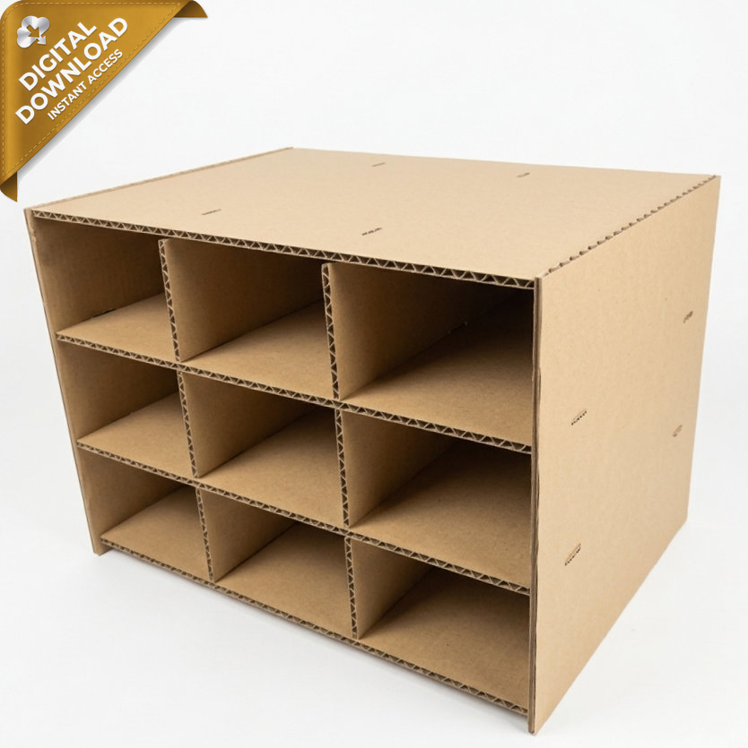 Cardboard Organizer Case